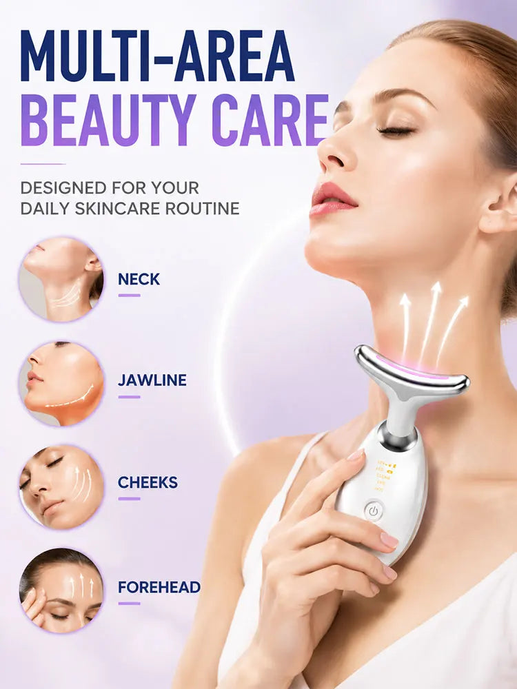 Veluna 7-Color LED Face & Neck Sculpting Massager